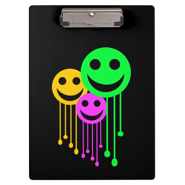 Smiling faces clipboard (Front)
