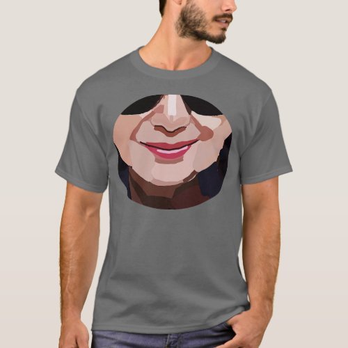 Smiling Friend Abstract T_Shirt
