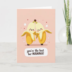 Smiling Fruit Birthday Card