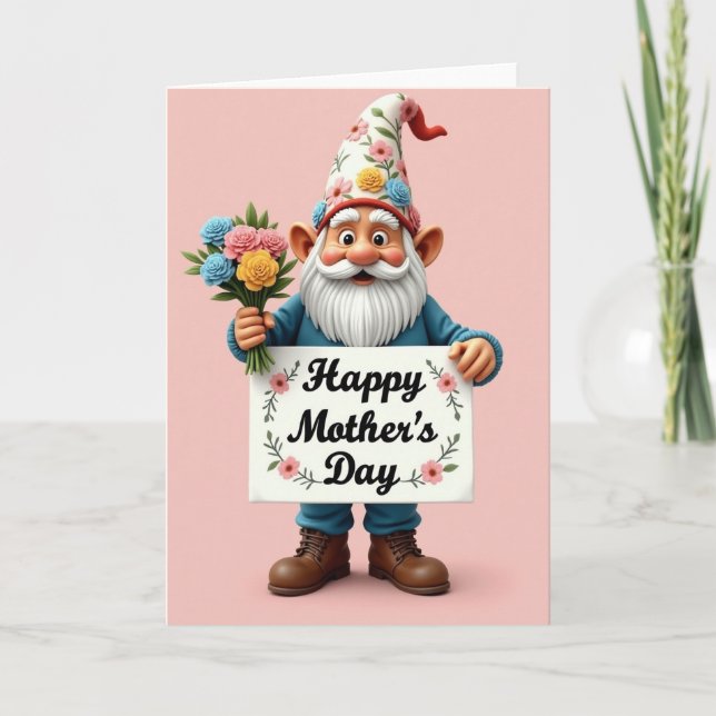 Smiling Garden Mothers Day Card (Front)