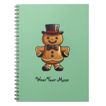 Smiling Gingerbread Gentleman