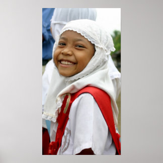 Smiling Girl Poster