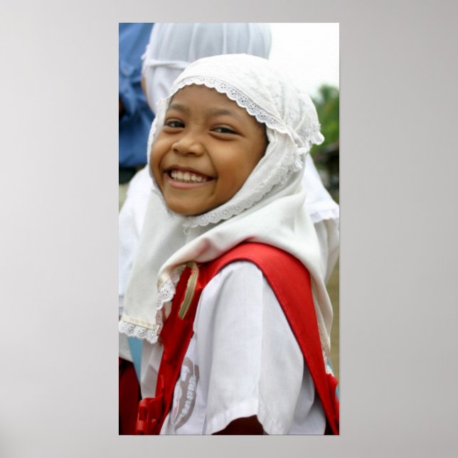 Smiling Girl Poster (Front)