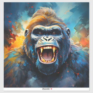 Smiling Gorilla  Sticker