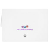 Smiling - Greeting Card (Back Horizontal)