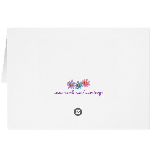 Smiling - Greeting Card (Back Horizontal)