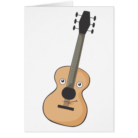 Smiling Guitar Cards (Front)