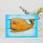 smiling happy whale (Standing Front)