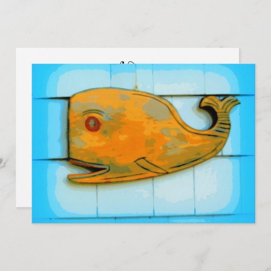 smiling happy whale (Front/Back)