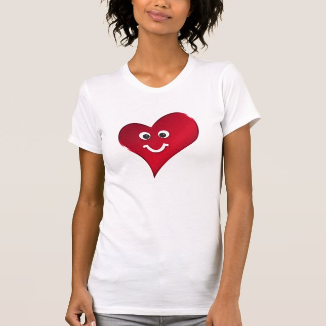 Smiling heart T-Shirt (Front)