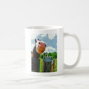 Smiling Horse Coffee Mug