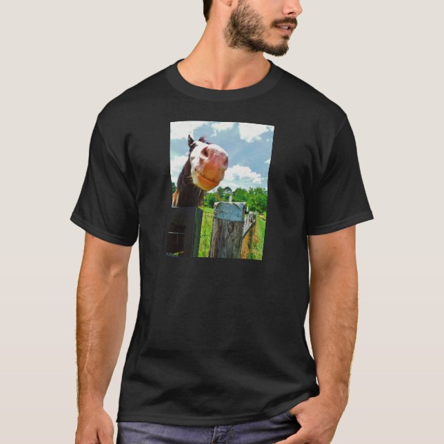 Smiling Horse T-Shirt (Front)