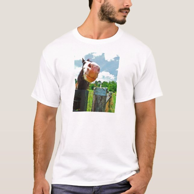 Smiling Horse T-Shirt (Front)
