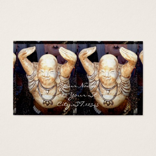 Smiling Hotei Buddhas (Front)