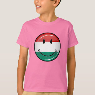 Smiling Hungarian Flag T-Shirt