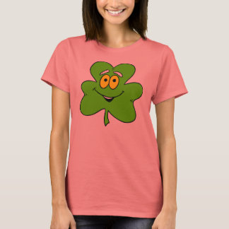 Smiling Irish Shamrock T-Shirt