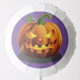 Smiling Jack-O-Lantern Halloween Balloon
