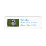 Smiling Japanese Chin Label