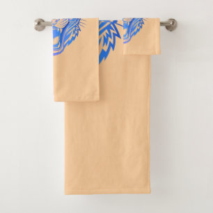 Smiling Kitty Bath Towel Set
