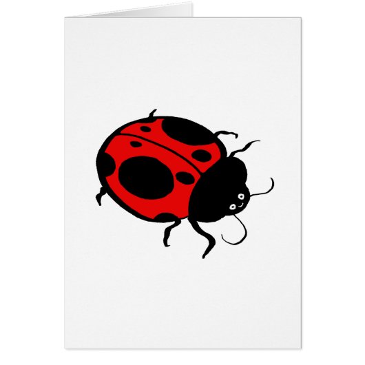 Smiling Ladybug  - (Front)