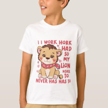 Smiling Lion Cub – Cute Happy Baby Lion T-Shirt