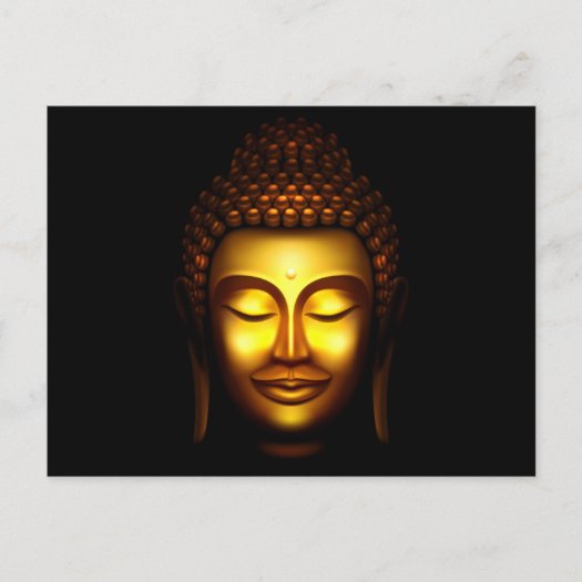 Smiling Lord Buddha Gold and Black