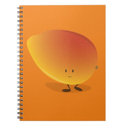 Smiling Mango Character Notebook