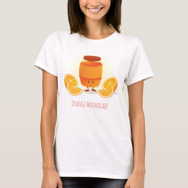 Smiling Marmalade Jam | Womens T-shirt (Front)