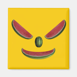 Smiling Melon Face Magnet