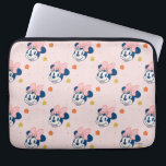 Smiling Minnie Mouse Floral Pattern Laptop Sleeve<br><div class="desc">Bright, cheerful, and endlessly charming, this all-over pattern features Minnie Mouse’s happy smile paired with sweet floral accents and soft pastel tones. The playful repeat design creates a fun, upbeat look that feels fresh, whimsical, and full of classic Disney joy. Perfect for customizable Zazzle products like stationery, home décor, and...</div>