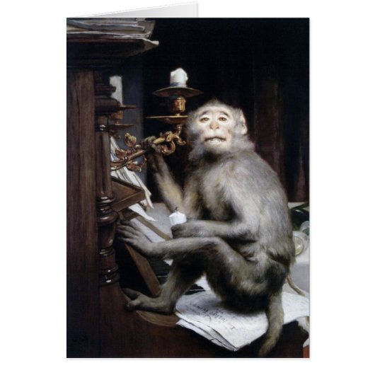 Smiling Monkey Cards (Front)