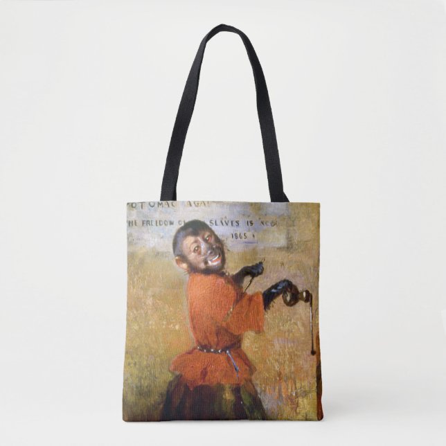 Smiling Monkey Tote Bag (Front)