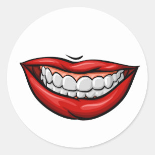 funny cartoon lips