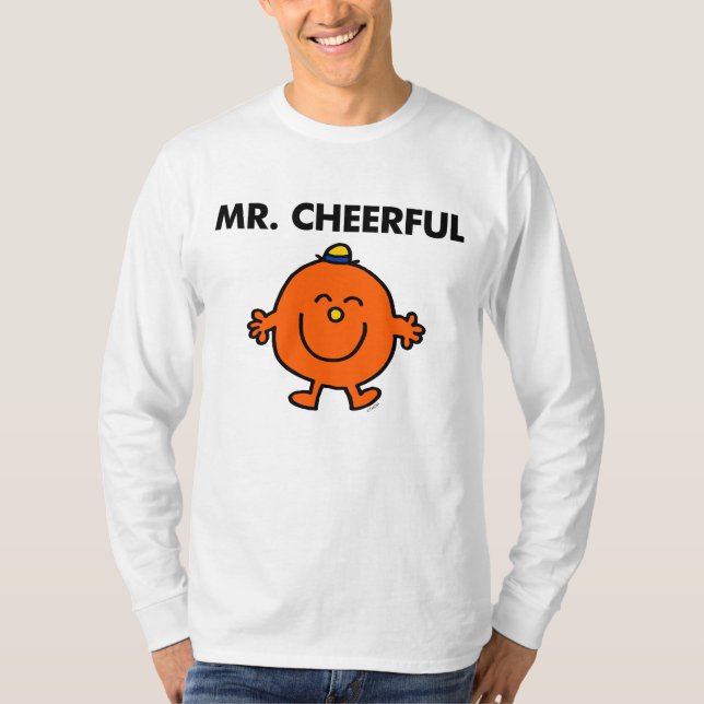 Smiling Mr. Cheerful T-Shirt (Front)