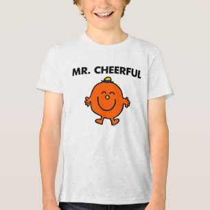 Smiling Mr. Cheerful Tri-Blend Shirt