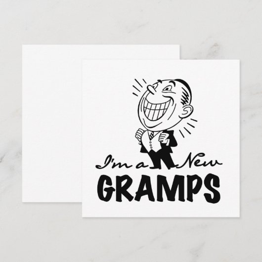 Smiling New Gramps T-shirts and Gifts (Front/Back)
