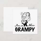 Smiling New Grampy T-shirts and Gifts (Front/Back)