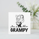 Smiling New Grampy T-shirts and Gifts (Standing Front)