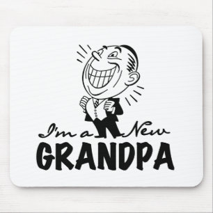 Smiling New Grampy T-shirts and Gifts Mouse Pad