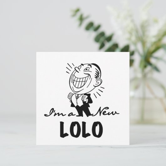 Smiling New Lolo T-shirts and Gifts (Standing Front)