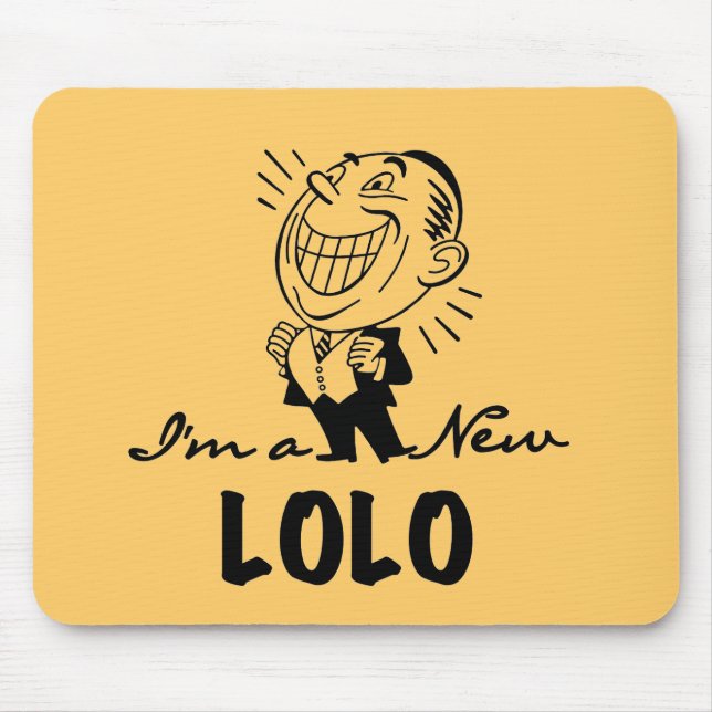 Smiling New Lolo T-shirts and Gifts Mouse Pad (Front)