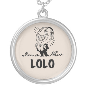 Smiling New Lolo T-shirts and Gifts Silver Plated Necklace