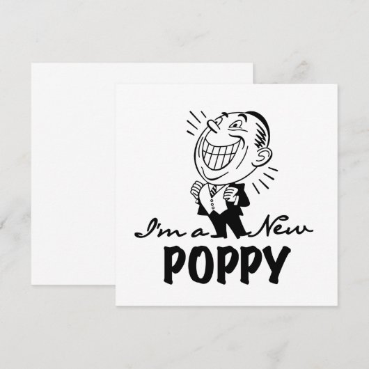 Smiling New Poppy T-shirts and Gifts (Front/Back)