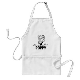Smiling New Poppy T-shirts and Gifts Adult Apron