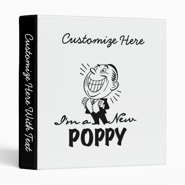 Smiling New Poppy T-shirts and Gifts Binder (Front/Spine)