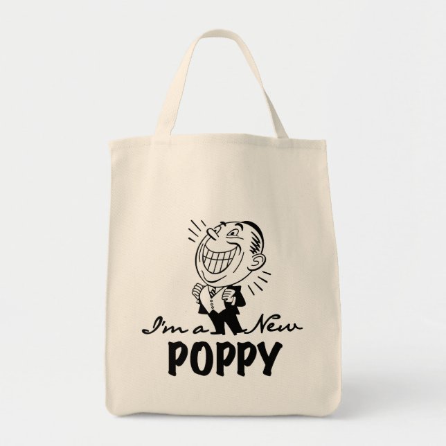 Smiling New Poppy T-shirts and Gifts Tote Bag (Front)