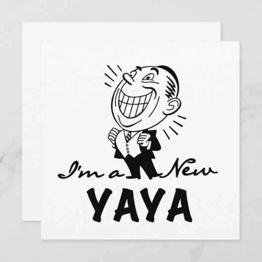 Smiling New Yaya Tshirts and Gifts (Front/Back)