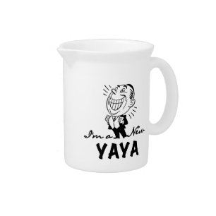 Smiling New Yaya Tshirts and Gifts Pitcher