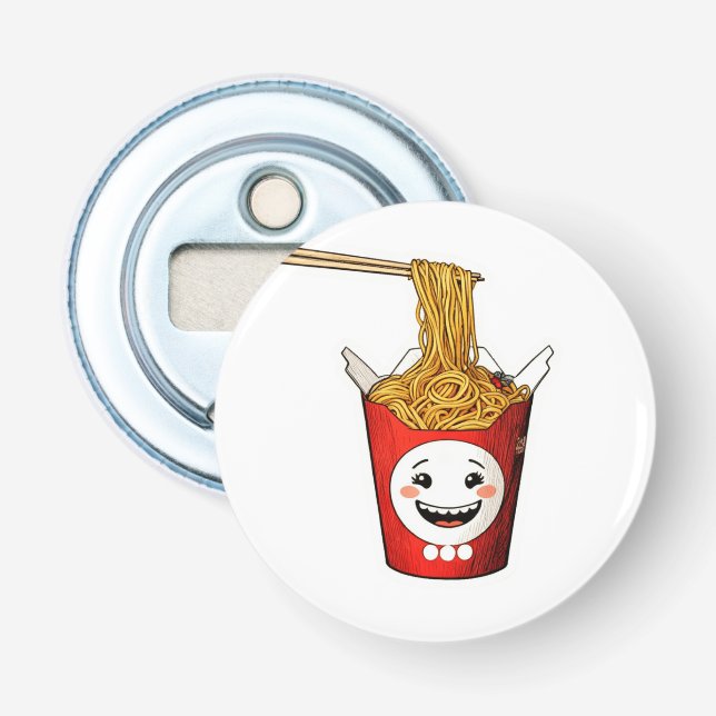 Smiling noodles bottle opener (Front)