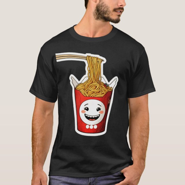 Smiling noodles T-Shirt (Front)
